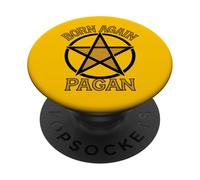 Born Again Pentagramma Pagano Spiritualità basata sulla Terra PopSockets PopGrip Adesivo