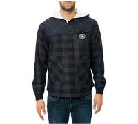 Born Fly Uomo The Duel Woven Popover Hoodie Sweatshirt