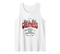 Born for Greatness - Dichiarazione Urban Streetwear Canotta