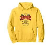Born for Greatness - Dichiarazione Urban Streetwear Felpa con Cappuccio