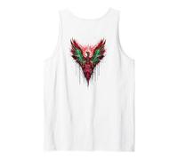 Born from Chaos Fenice - Vintage Edgy Y2K Backprint Graffiti Canotta