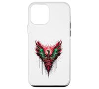 Born From Chaos Fenice - Vintage Edgy Y2K Backprint Graffiti Custodia per iPhone 12 mini