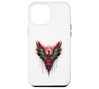 Born From Chaos Fenice - Vintage Edgy Y2K Backprint Graffiti Custodia per iPhone 12 Pro Max