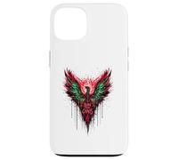 Born From Chaos Fenice - Vintage Edgy Y2K Backprint Graffiti Custodia per iPhone 13