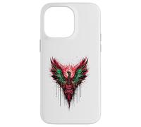 Born From Chaos Fenice - Vintage Edgy Y2K Backprint Graffiti Custodia per iPhone 14 Pro Max