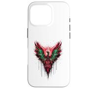Born From Chaos Fenice - Vintage Edgy Y2K Backprint Graffiti Custodia per iPhone 16 Pro