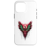 Born From Chaos Fenice - Vintage Edgy Y2K Backprint Graffiti Custodia per iPhone 16 Pro Max
