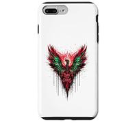 Born From Chaos Fenice - Vintage Edgy Y2K Backprint Graffiti Custodia per iPhone 7 Plus/8 Plus