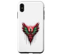Born From Chaos Fenice - Vintage Edgy Y2K Backprint Graffiti Custodia per iPhone XS Max