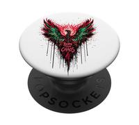 Born From Chaos Fenice - Vintage Edgy Y2K Backprint Graffiti PopSockets PopGrip Adesivo