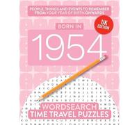 Born in 1954 (Tascabile) Time Travel Wordsearch