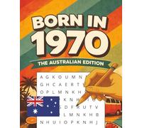 Born in 1970 Word Search Australia | Personalized Birthday Gift: Relive The Moments That Made 1970 And All That Followed