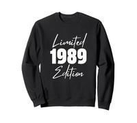 Born in 1989 Edizione Limitata Funny Age Birthday Felpa