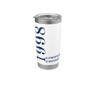 Born in 1998 Vintage Limited Edition Retro Birth Year 1998 Bicchiere termico in acciaio inox doppia parete