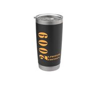 Born in 2009 Vintage Limited Edition Retro Birth Year 2009 Bicchiere termico in acciaio inox doppia parete