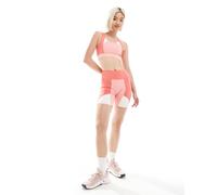 Born Living Yoga - Darana - Pantaloncini color corallo tramonto/ fragola/ bianco-Multicolore XL