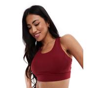 Born Living Yoga - Denise - Reggiseno sportivo color ribes a sostegno elevato-Rosso XL
