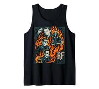 Born of Fire, forgiato in stile vintage, idea regalo. Canotta