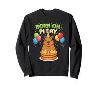 Born on Pi Day 3.14 Birthday Capybara Felpa