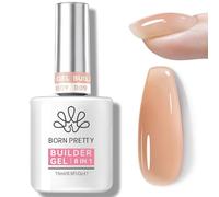 Born Pretty Gel Builder 15 ml - 8 in 1 Gel Nude Colore Pelle Quick Builder per Unghie in un Flacone, Gel Modellante per Unghie in Gel, Gel di Rinforzo, Gel di Prolungamento, Colla per Unghie, Base
