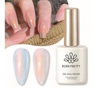Born Pretty Smalto Semipermanente Unghie Aurora Boreale - Smalto Semipermanente Gel per Unghie Fluo Soak-Off UV/LED per Nail Art Salone