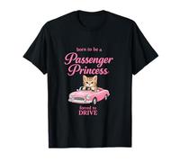Born To Be A Passenger Princess Divertente Volgare Gen Z Meme Gag Maglietta