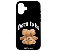 Born To Be Different Illustration Novelty Graphic Designs Custodia per iPhone 16