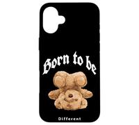 Born To Be Different Illustration Novelty Graphic Designs Custodia per iPhone 16 Plus