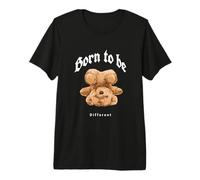 Born To Be Different Illustration Novelty Graphic Designs Maglietta Premium