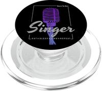 Born To Be Singer Cantante per Vocalist e Musicisti Vintage PopSockets PopGrip per MagSafe