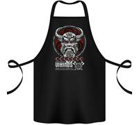 Born To Be Vikings Ragnar Odin Valhalla Cotone Grembiule 100% Biologico