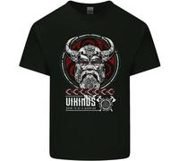 Born To Be Vikings Ragnar Odin Valhalla T-Shirt Ragazzi Ragazze