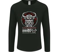 Born To Be Vikings Ragnar Odin Valhalla Uomo Maniche