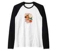 Born to Belly Dance Colorful Dancer Art per artisti Maglia con Maniche Raglan