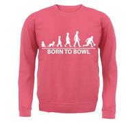 Born To Ciotola - Adulti Felpa/Maglione - Bowling Dieci Perno 10 Strike da Festa