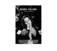Born to Die-Lana Del ReyLe opere d'arte della pittura a olio sono durevoli, impermeabili e facili da pulire in stanze, salotti, camere da letto, cucine e facili da montare, senza cornice, stile 20 x