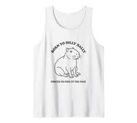 Born To Dilly Dally Costretto A Raccogliere Il Pace Capybara Canotta
