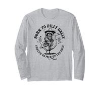 Born To Dilly Dally costretto a raccogliere il ritmo procione carino Maglia a Manica