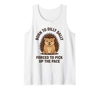 Born To Dilly Dally costretto a Raccogliere Il Ritmo Riccio Canotta