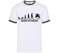 Born To Drum - Uomo Suoneria - Drumming Kit Drumkit Bastone Batterista Love
