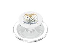Born to Live Free Riding On A Breeze Tarassaco PopSockets PopGrip per MagSafe