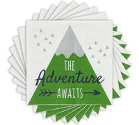 Born to move Mountain Bev Nap - Accessori per feste, 16 pezzi