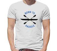 Born To Pagaia - T-Shirt - Kayak Kayaking Canoa Acqua