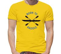 Born To Pagaia - T-Shirt - Kayak Kayaking Canoa Acqua