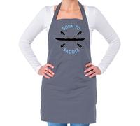 Born To Pagaia - Unisex Adulti Grembiule - Kayak Kayaking Canoa Canottaggio