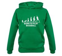 Born To Play Baseball - Bambini Felpa/Maglione - Base Sfera Player Ventola Love