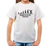 Born To Play Cricket - T-Shirt - Player Love Ashes Bat Ventola England