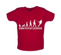 Born To Play Lacrosse - Bambino T-Shirt / Body - Player Love Equipment Campo