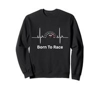 Born To Race - Auto Guy Racer Meccanico Racer Felpa