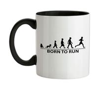 Born To Run - Tazza IN Ceramica - Runner Corsa Marathon Gara 5K 10K Mezza